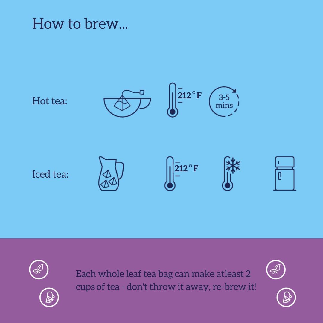 HOTTEA MAMA | Night Owl | Organic | Sleep Support Tea | Caffeine-Free | Postpartum & Breastfeeding Support | 14 Whole Leaf Biodegradable Bags (28 Cups Of Tea)
