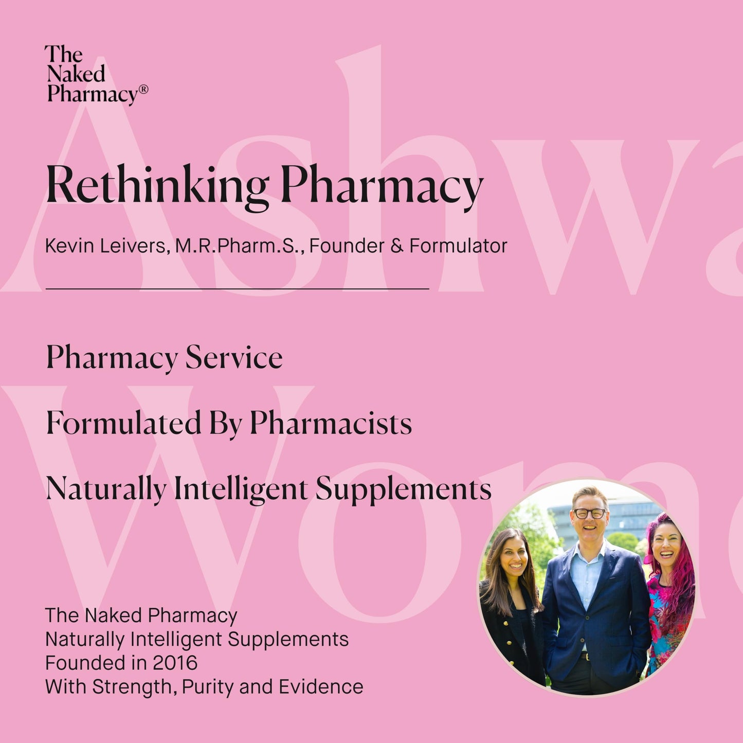 The Naked Pharmacy | Ashwadisiac for Women | Energy & Balance | Saffron, Ashwagandha, Fenugreek & Prebiotic | High Strength | Natural No Additives | 60 Capsules